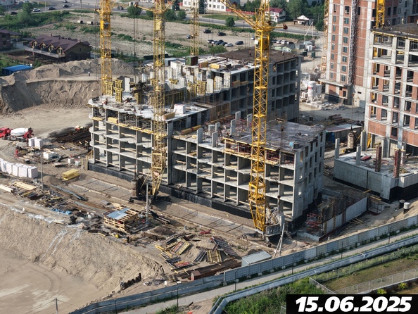 Ход строительства 15 июня 2026