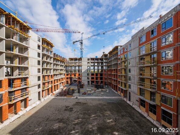 Ход строительства 16 сентября 2025