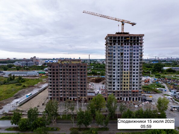 Ход строительства 21 июля 2025