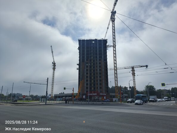 Ход строительства 28 августа 2025
