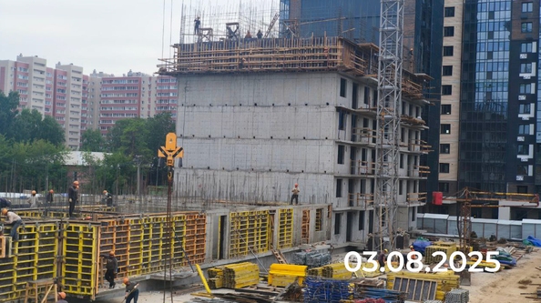 Ход строительства 4 августа 2025