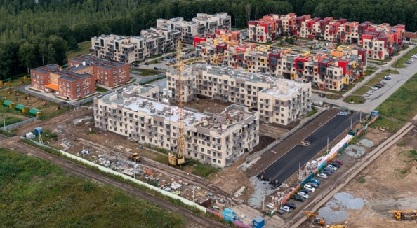Ход строительства август 2021