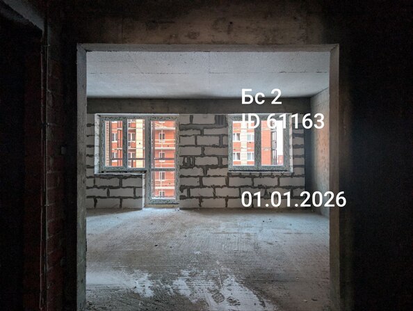 Ход строительства 1 января 2026