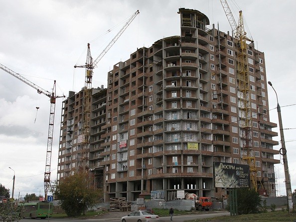 Ход строительства сентябрь 2009