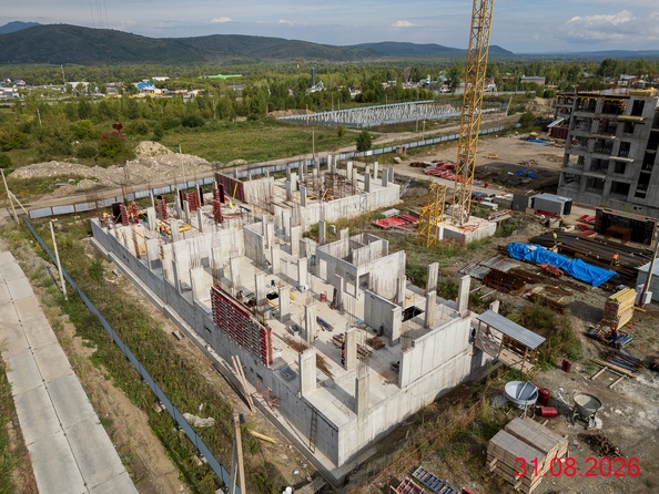 Ход строительства 2 сентября 2026