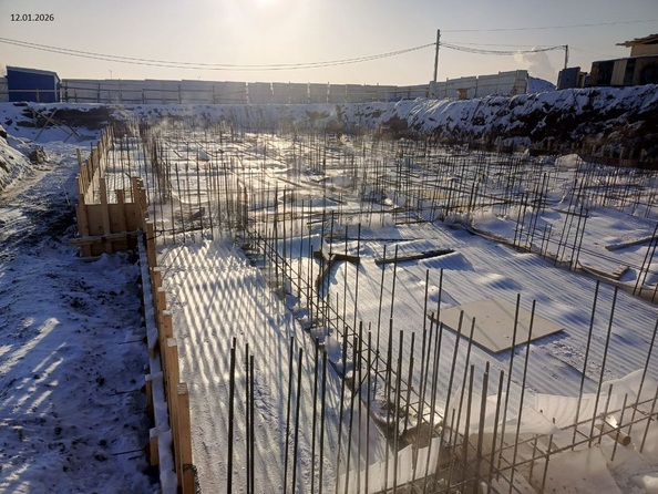 Ход строительства 12 января 2026