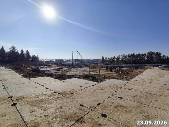 Ход строительства 30 сентября 2026