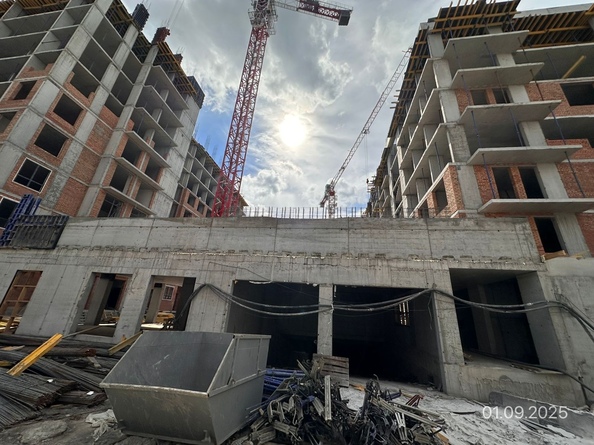 Ход строительства 1 сентября 2025