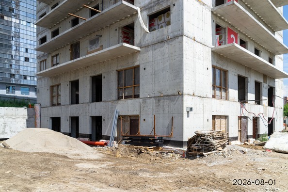 Ход строительства 1 августа 2026