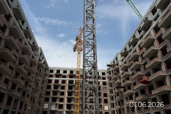 Ход строительства 3 июня 2026