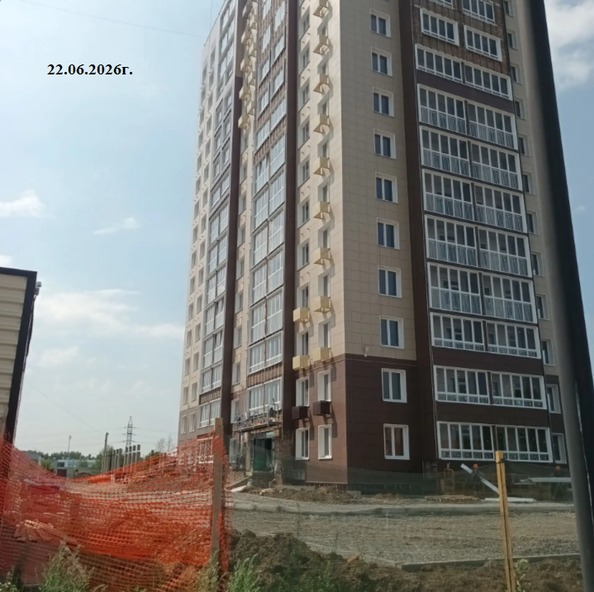 Ход строительства 22 июня 2026