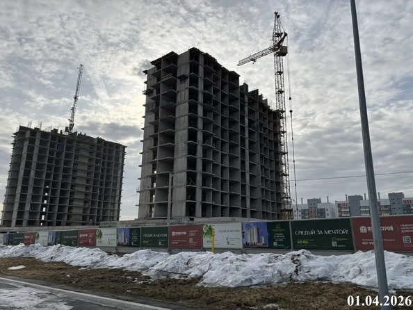 Ход строительства 1 апреля 2026