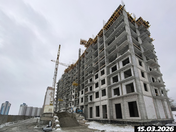 Ход строительства 15 марта 2026