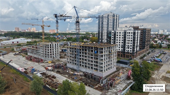 Ход строительства 25 августа 2026