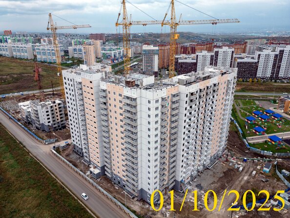 Ход строительства 1 октября 2025