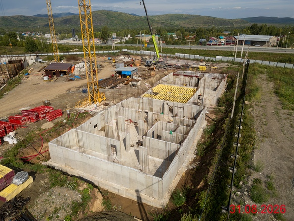 Ход строительства 2 сентября 2026