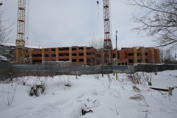 Ход строительства 13 февраля 2012