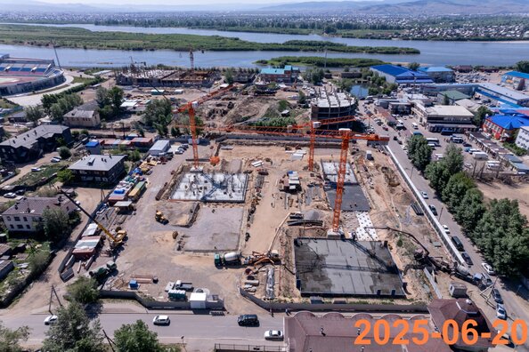 Ход строительства 20 июня 2025