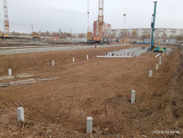 Ход строительства 2 октября 2025