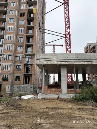 Ход строительства 10 августа 2026