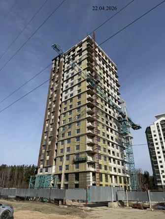Ход строительства 22 апреля 2026