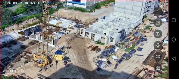 Ход строительства 24 августа 2026