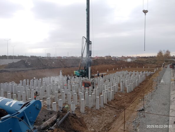 Ход строительства 2 октября 2025
