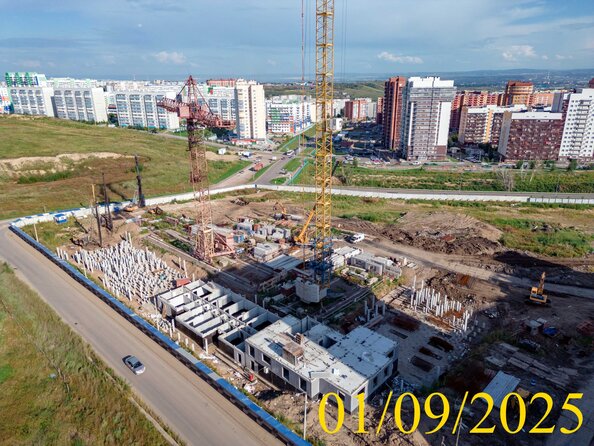 Ход строительства 1 сентября 2025