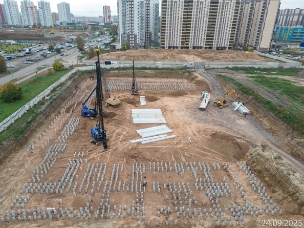 Ход строительства 26 сентября 2025