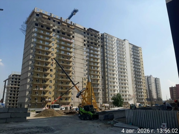 Ход строительства 5 августа 2026