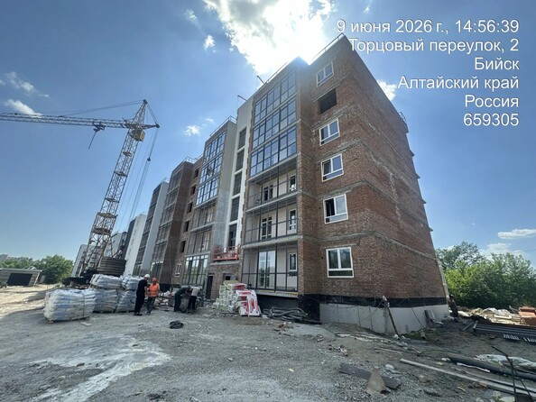 Ход строительства 10 июня 2026