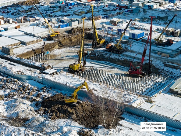 Ход строительства 26 февраля 2026