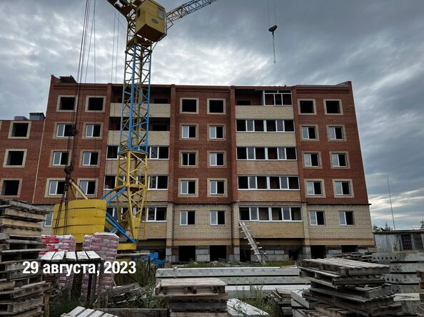 Ход строительства 29 августа 2023