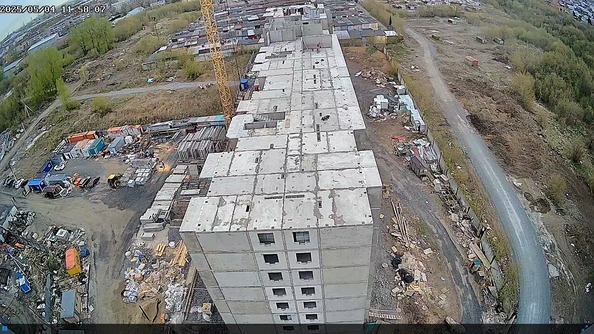 Ход строительства 4 мая 2025