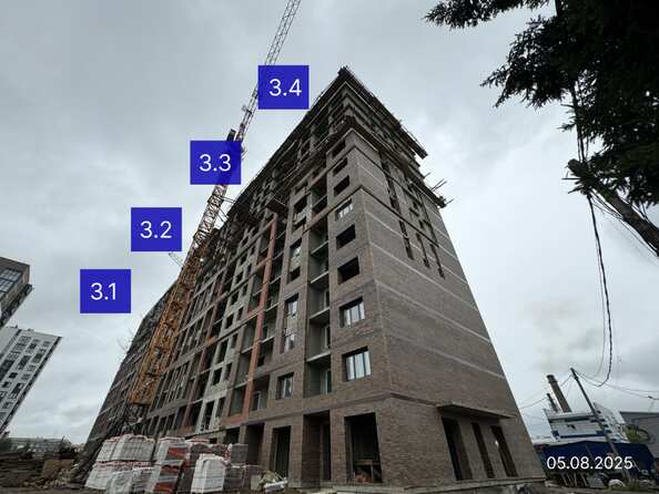 Ход строительства 7 августа 2025