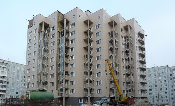 Ход строительства апрель 2013