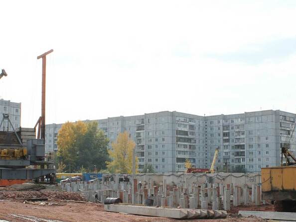 Ход строительства октябрь 2012