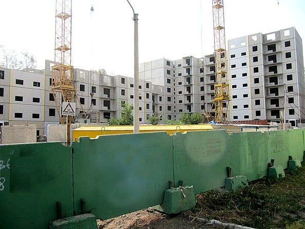 Ход строительства 9 сентября 2010