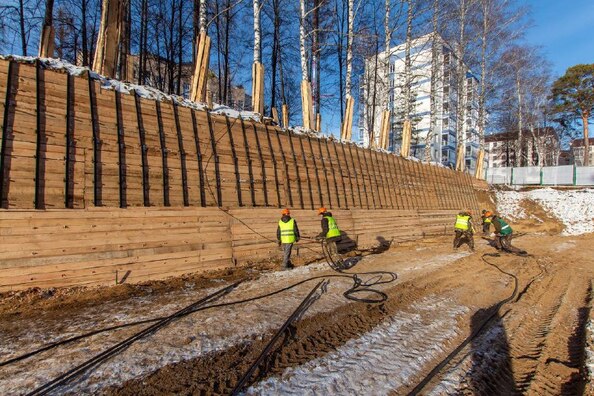 Ход строительства 18 декабря 2023