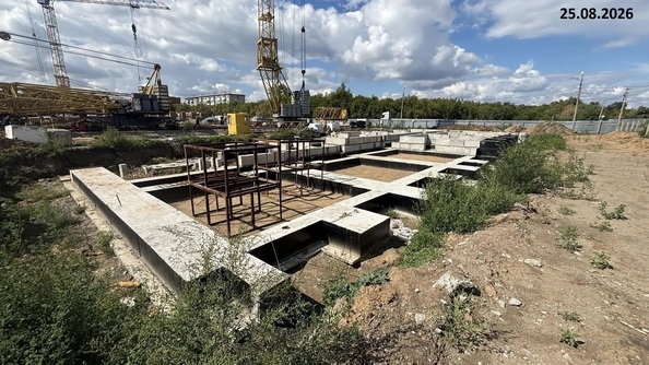 Ход строительства 25 августа 2026