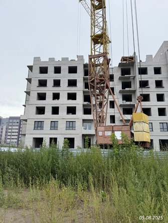 Ход строительства 5 августа 2025