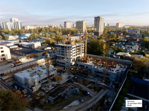 Ход строительства 24 сентября 2025
