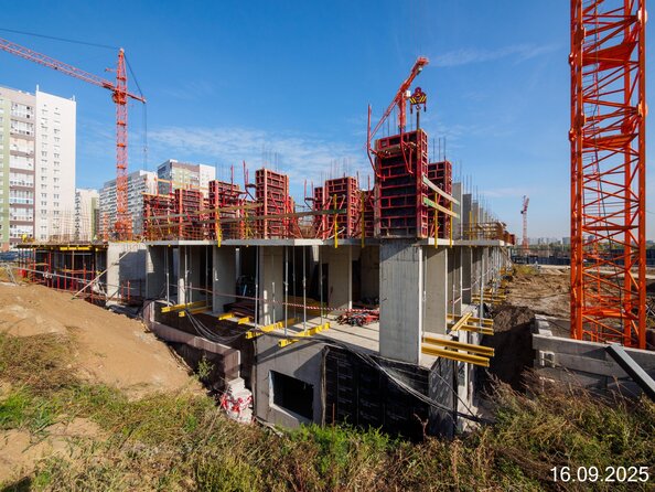 Ход строительства 16 сентября 2025