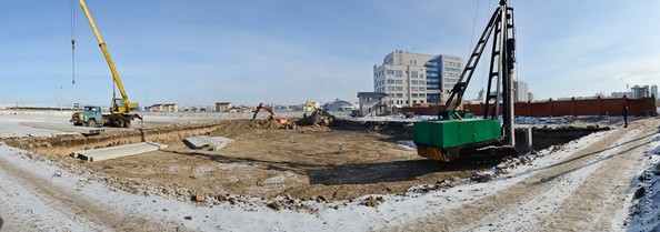 Ход строительства 21 февраля 2013
