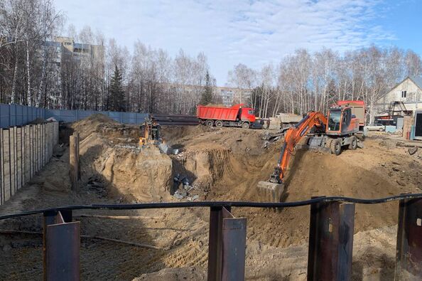 Ход строительства апрель 2025
