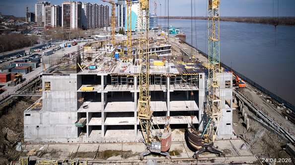 Ход строительства 24 апреля 2026