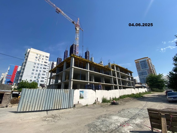 Ход строительства 4 июня 2025