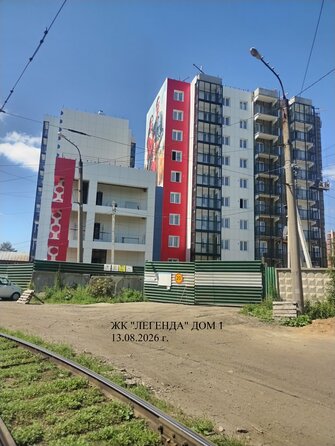 Ход строительства 19 августа 2026