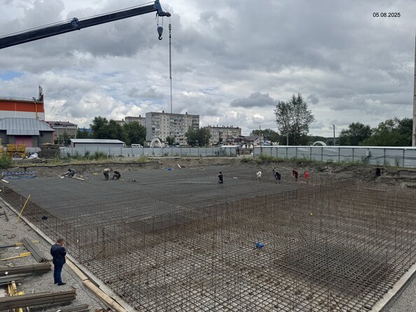 Ход строительства 5 августа 2025