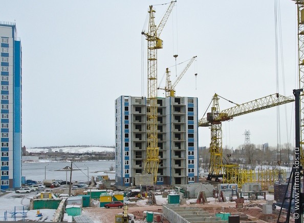 Ход строительства Январь 2014